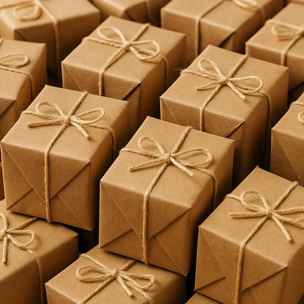 Small parcel shipping packages for lightweight logistics